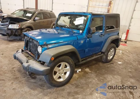 2015 Jeep Wrangler Sport z USA, uszkodzony, nr VIN 1C4AJWAG8FL567547